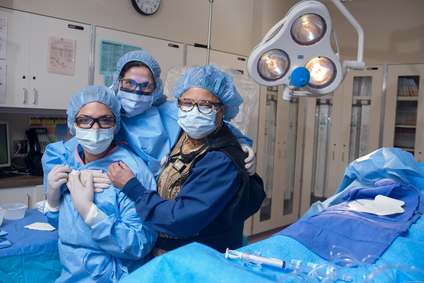 Nurses in an OR Room