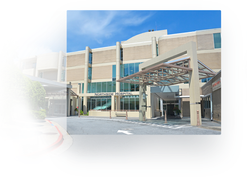 Entrance to Northside Hospital - Atlanta, Georgia
