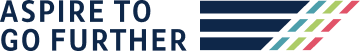 Aspire to Go Further tagline/logo