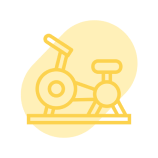 Stationary bike icon